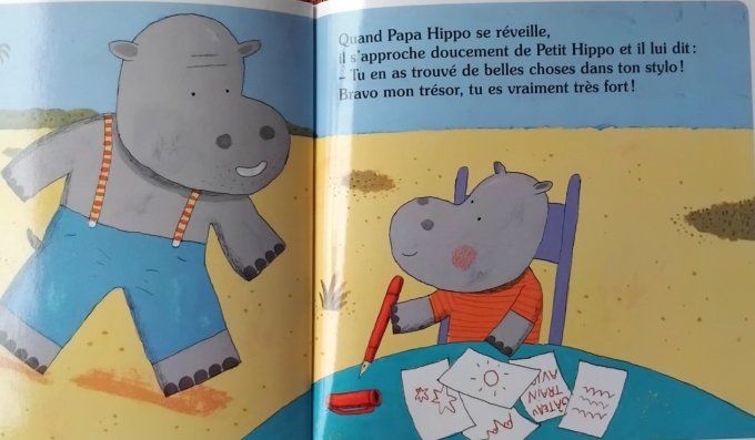 Petit Hippo et son stylo magique