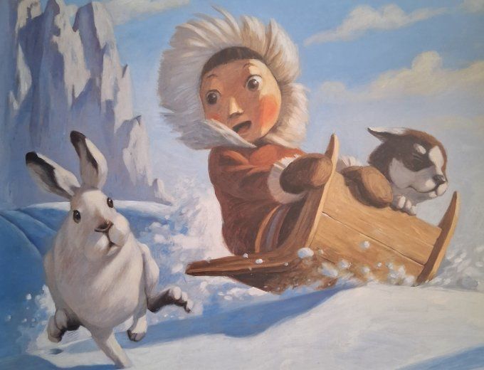Petit Inuit et les deux questions