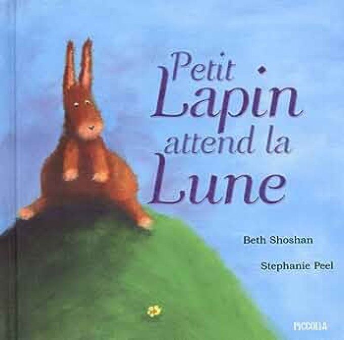 Petit lapin attend la lune