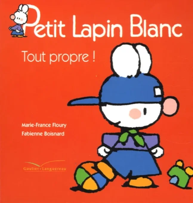 Petit Lapin Blanc, tout propre