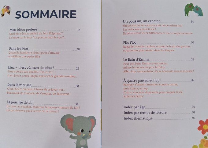 Petites histoires du Père Castor de mes 1 an