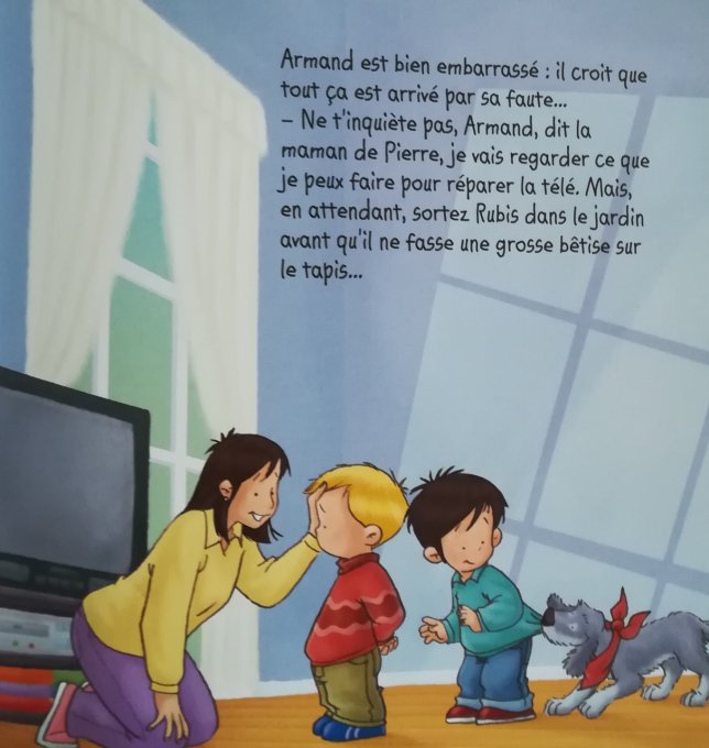 Pierre veut regarder la télévision