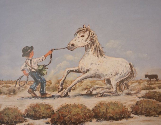 Pierrot gardian de Camargue