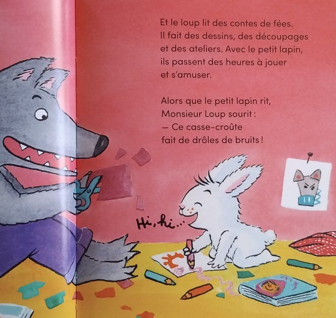 Pilou et papaloup, un lapin à croquer