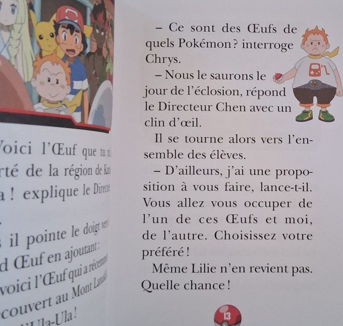 Pokémon Soleil et Lune tome 8, l'oeuf de Pokémon