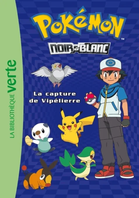 Pokémon noir et blanc, la capture de Vipélierre tome 4