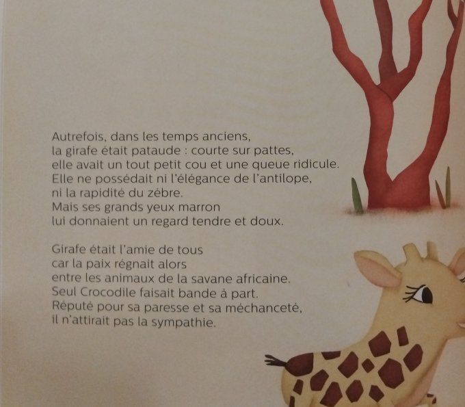 Pourquoi la girafe a-t-elle un long cou ?