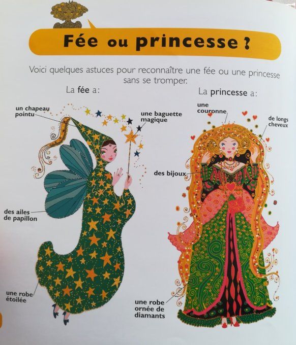 Princesses et fées, mes petites encyclopédies Larousse