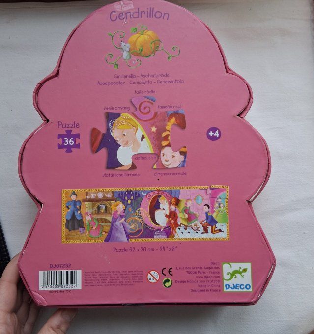 Puzzle Cendrillon 36 pièces