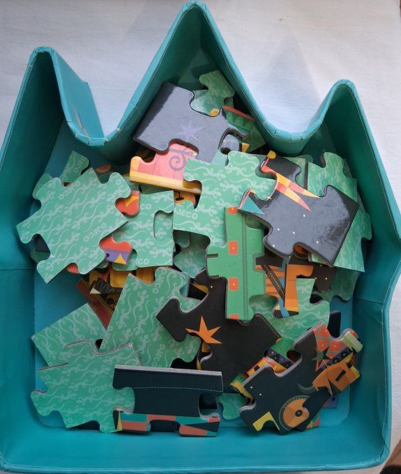 Puzzle château fort Djeco 54 pièces