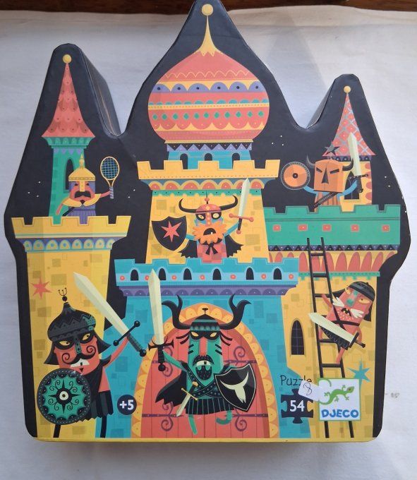 Puzzle château fort Djeco 54 pièces
