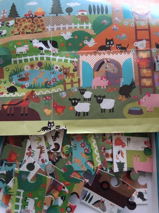 Puzzle observation la ferme