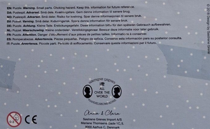 Puzzle poissons 34 pièces