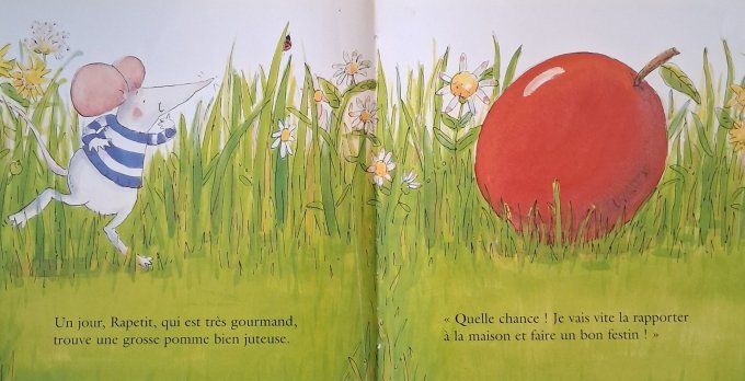 Rapetit et la grosse pomme rouge
