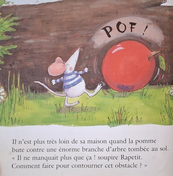 Rapetit et la grosse pomme rouge