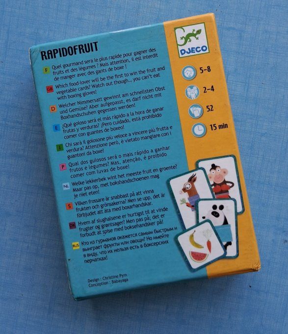 Jeu Rapidofruit