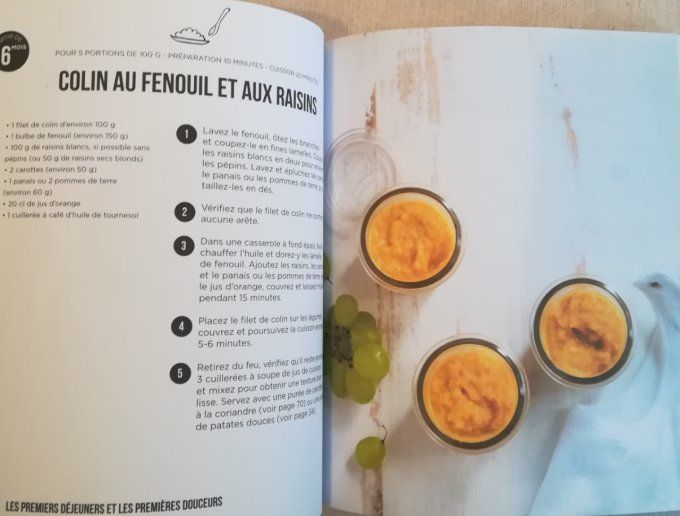 Recettes pour bébé