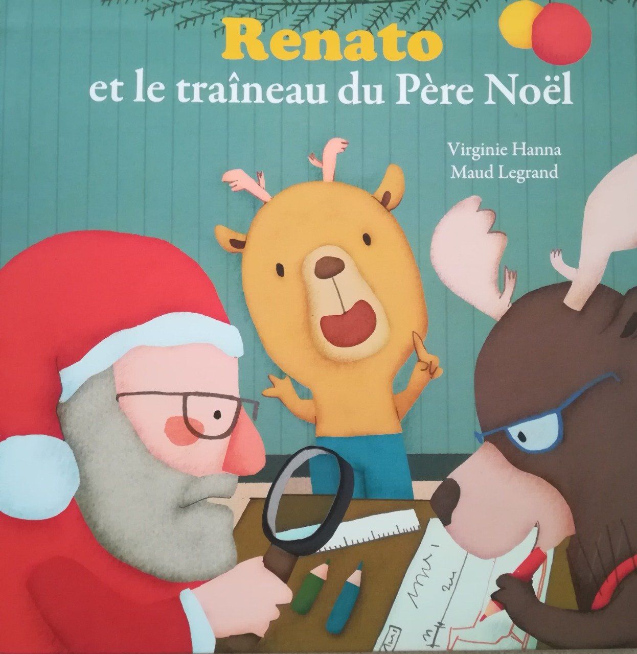 Renato et le traîneau du Père Noël, mes p'tits albums