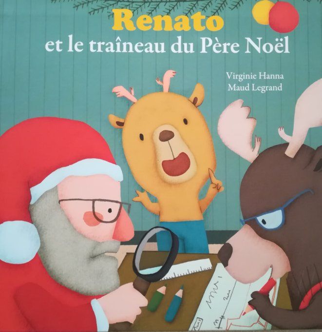 Renato et le traîneau du Père Noël, mes p'tits albums