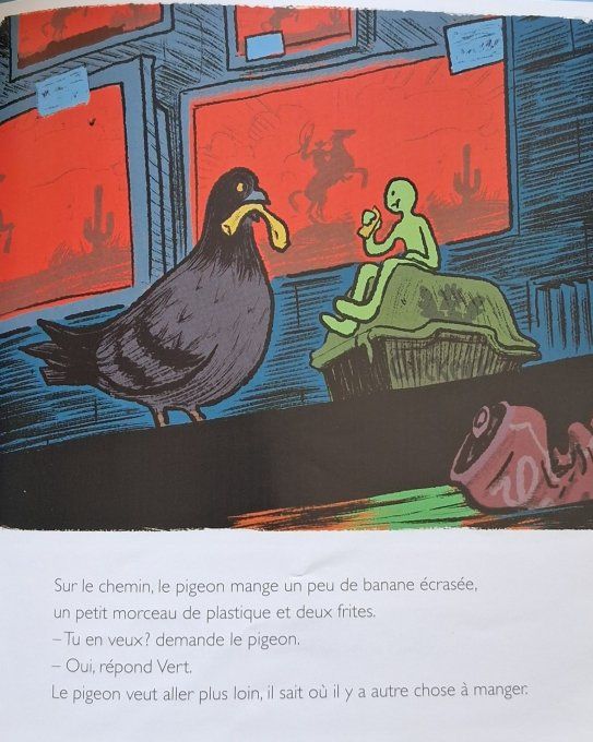Rouge et vert