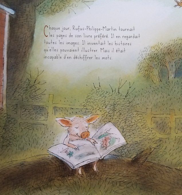 Rufus va à l'école