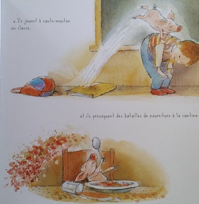 Rufus va à l'école