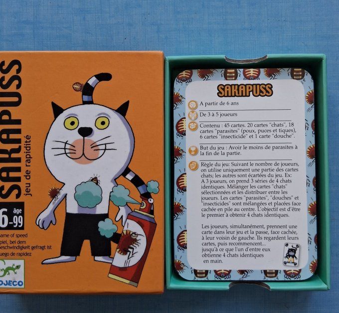 Jeu de carts Sakapuss