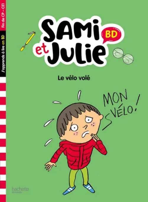 Sami et Julie BD le vélo volé CP