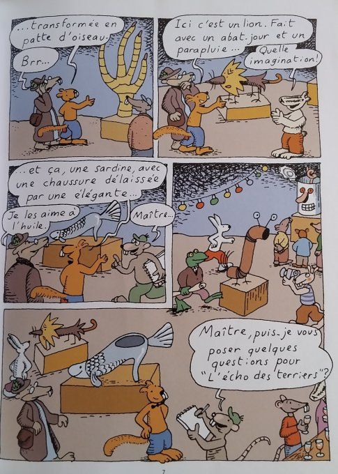 Louisette la taupe sardine express