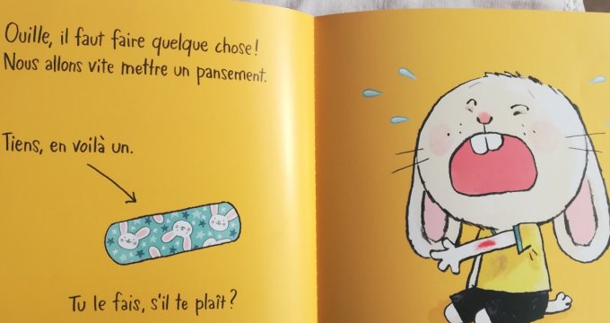 Sèche tes larmes petit lapin !