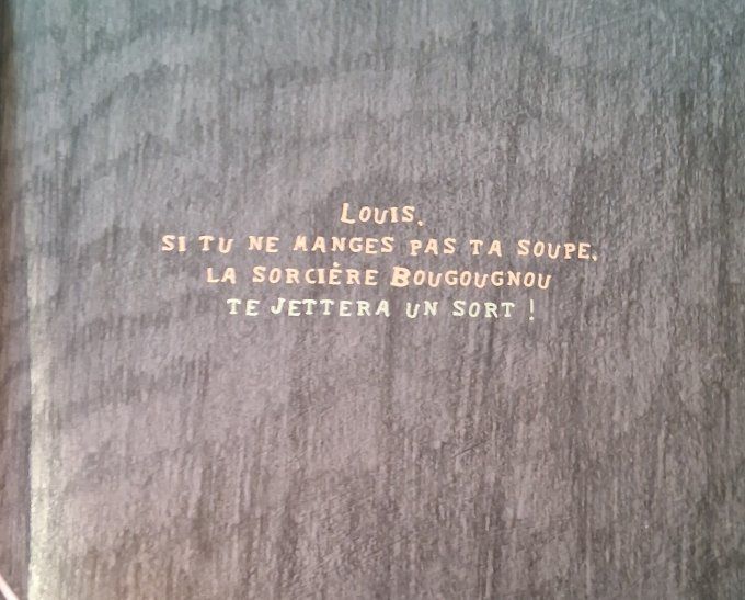 Si tu ne manges pas ta soupe !