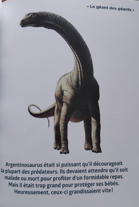 Le livre pour tout savoir sur les dinosaures le + facile du monde