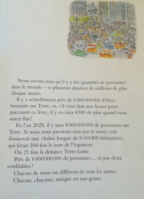 Six milliards de visages