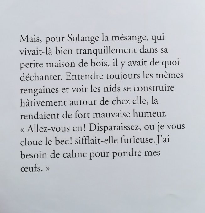 Solange la mésange