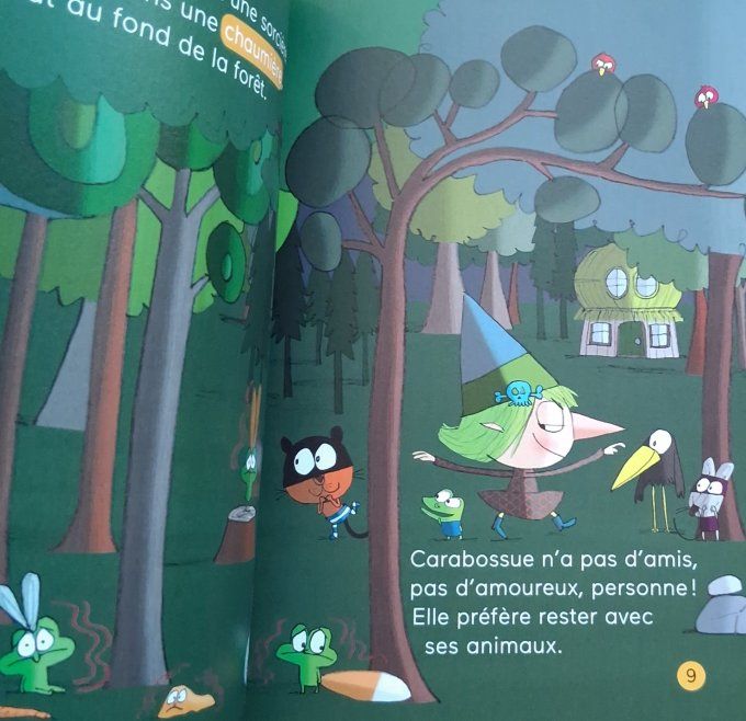 Sorcière et carabistouille CP