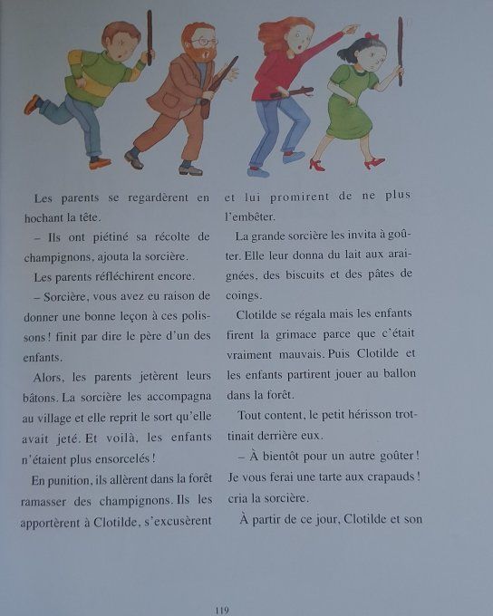 Sorcières, fées, géants, histoires courtes et amusantes