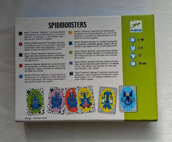 Jeu Spidmonsters