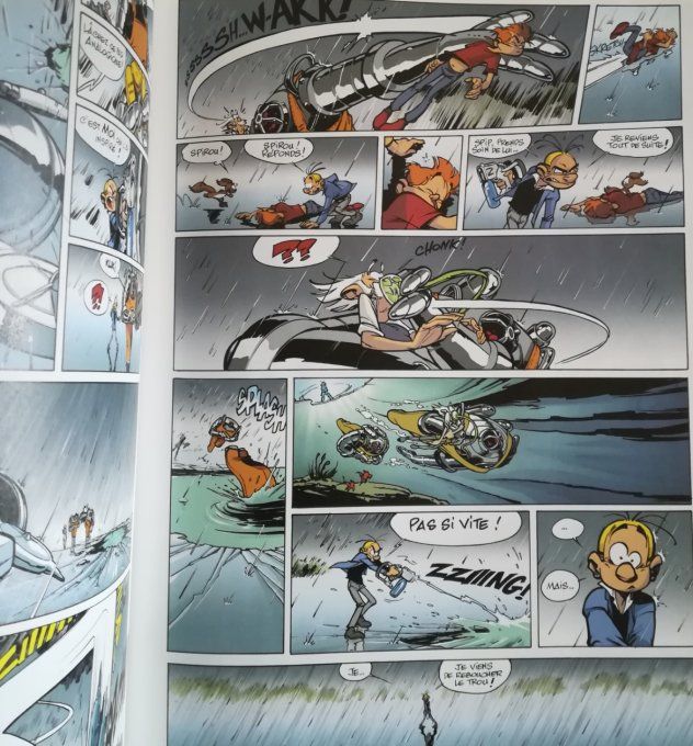 Spirou et Fantasio Paris sous seine