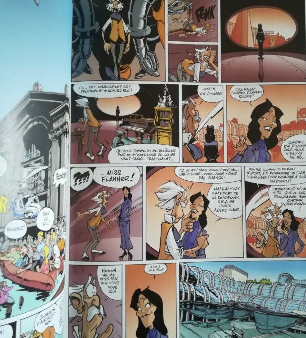 Spirou et Fantasio Paris sous seine