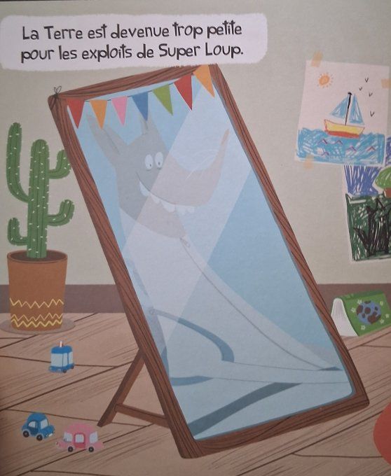 Super Loup fait un super rêve