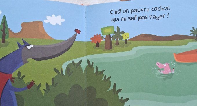 Super loup et les trois petit cochons