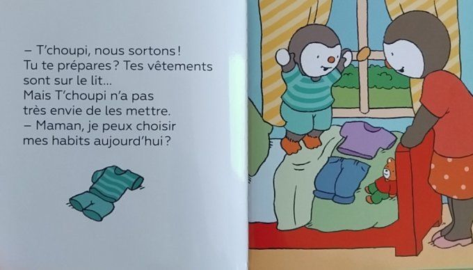 T'choupi s'habille tout seul