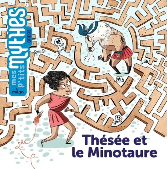 mes p'tit mythes grecs, Thésée et le minotaure 