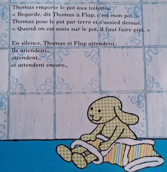 Thomas va sur le pot