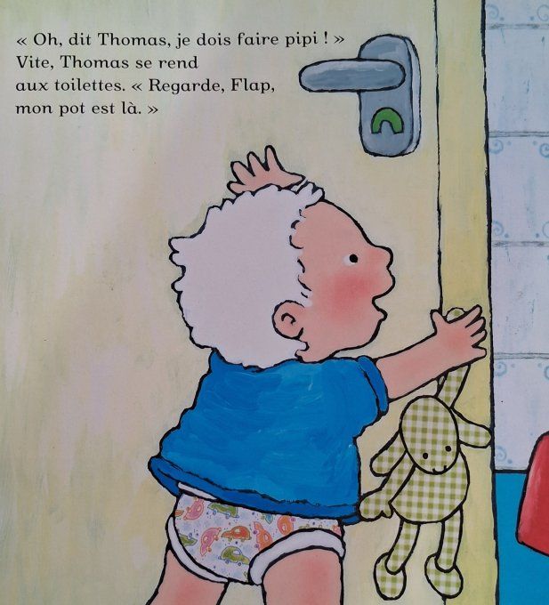 Thomas va sur le pot
