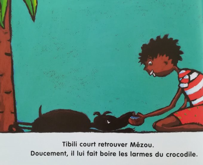 Tibili et le chien du coiffeur