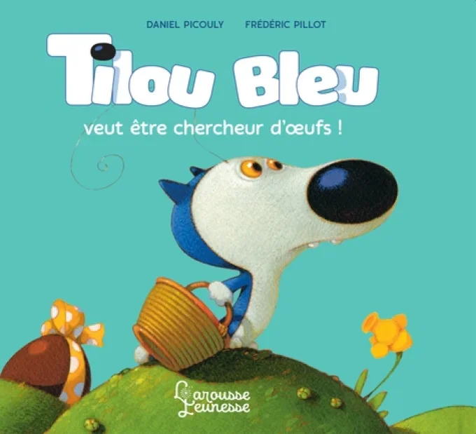 Tilou bleu veut être chercheur d'oeufs