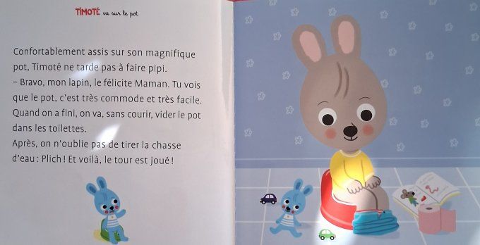 Timoté va sur le pot