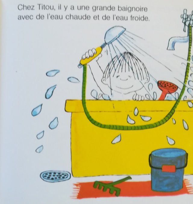 Titou au bain