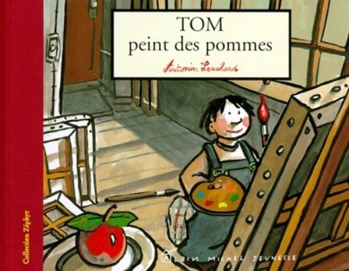 Tom peint des pommes